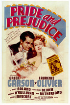 Pride and Prejudice Featuring Greer Garson, Laurence Olivier 16x20 Canvas - £55.81 GBP