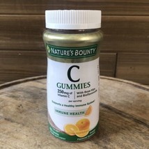 Nature&#39;s Bounty Vitamin C 250mg - Immune Support - 80 Gummies Exp. 6/24 - £7.46 GBP