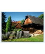 Vintage Valaské Museum Ronov pd Radhotm Czech Republic Architecture Post... - $9.62 CAD