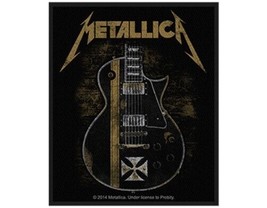 Metallica Hetfield Guitar 2014 - Woven Sew On Patch Official Merchandise - £3.97 GBP