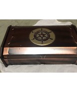 Nautical Copper Jewelry Box.￼ - £46.86 GBP