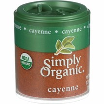 Simply Organic Mini Cayenne Pepper Ground, 0.53 oz - £5.87 GBP