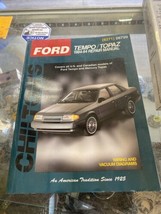 Chiltons 1984-92 FORD Tempo Mercury Topaz Repair Manual Chilton # 8271 - $9.50