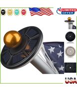 Durable Solar Flag Light - 20 LEDs for Night Illumination - Easy Install - $884.69 MXN