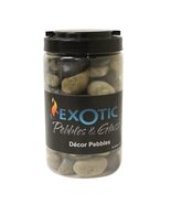 Exotic Pebbles (Decorative Pebbles, Pebble Size, Polished, Mix, 5 lb Jar - $34.63 CAD