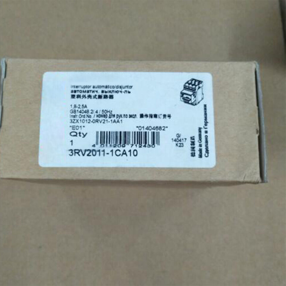 For Siemens 3RV2011-1CA10 Circuit Breaker 3RV20111CA10 - $69.00