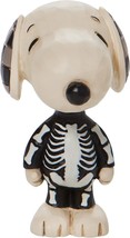 Peanuts - Snoopy Skeleton Mini Figurine from Jim Shore by Enesco D56 - £20.20 GBP