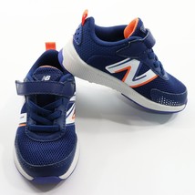 New Balance Dynasoft Athletic Sneakers Toddler Boys size 6 Blue Orange White - £28.98 GBP