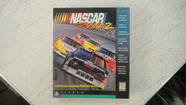 Nascar Racing 2 Vtg, Rare Big Box Pc Game 1996 Sierra CD-ROM Win 95/DOS. Loo K! - £25.08 GBP