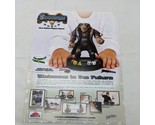 Wizkids Shadowrun Duels Action Figure Game Promotional Sell Sheet Flyer  - $19.59