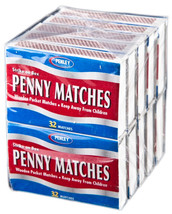 10 boxes PENLEY Small Penny MATCHES pocket Strike On Box CIGAR camping s... - £30.13 GBP