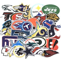 2X Each NFL Team Logo Football Decals 64 Total with Speedy &amp; Free Shipping! - £7.80 GBP