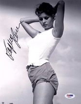 Sophia Loren Autographed Signed 8x10 Photo PSA/DNA Certified Authentic AA56877 - £70.35 GBP