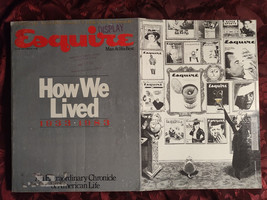Esquire June 1983 How We Lived 50 Years Of Esquire Gay Talese John Steinbeck - £8.49 GBP