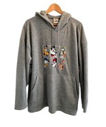 Vtg Disney Store Micky Minnie Goofy Pluto Embroidered Hoodie Sweatshirt XL - $901.90 MXN