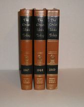 THE GREAT IDEAS TODAY GB BRITANICA GREAT BOOKS SET OF 3 : 1967 1968 1969... - $20.00