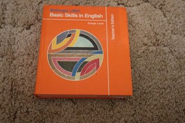 BASIC SKILLS IN ENGLISH: ORANGE LEVEL, Grade 9, TEACHER&#39;S EDITION - Hard... - £22.89 GBP