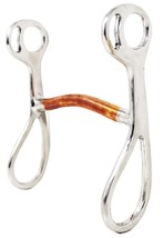 Equine Horse Copper Mullen Bar Short Shank Bit 35GA09B - $743.14 MXN