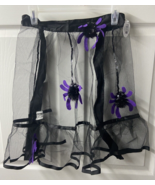 Midwest Halloween Spider Black and Purple Holiday Apron Spiders Costume ... - $9.19