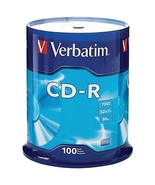 Verbatim 94554 700MB 80-Minute 52x CD-Rs (100-ct Spindle) - £54.73 GBP