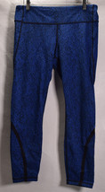 Lululemon Womens Capris Leggings Jacquard Blue 10 - $24.75