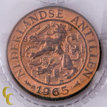 1964-1967 Néerlandais Antilles 7 PC Gulden Pièce Kit (Bu ) Brilliant - £45.70 GBP