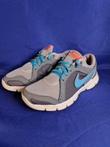 Nike Flex Experience RN 2 Women&#39;s Running Shoes Size Us 8 Gray Aqua Blue - $28.04