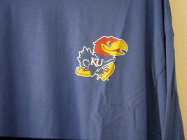 Champion NCAA Mens Champ Pride LS Tee Kansas Jayhawks Blue Sz XL NWT - £15.82 GBP