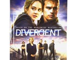 Divergent (Blu-ray/DVD, 2014, Widescreen, Digibook)  T heo James   Ashle... - £4.64 GBP
