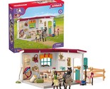 Schleich Horse Club  85-Piece Tack Room Playset, Toy Horse Stable Extens... - £75.13 GBP
