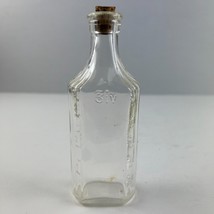 Pharmacy Bottle 3iv (4oz) Vintage Empty Glass - £7.77 GBP