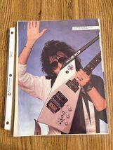 Ace Frehley / KISS  Color Magazine Photo &amp; Circus Mag Cover - $7.98