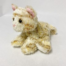 2004 Wishpets EVAN Cat Kitty Plush Stuffed Animal 10&quot; Cream Tan Striped ... - $18.99