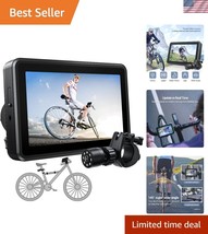 Bicycle Rear View Camera with HD Display - 145° Wide Angle &amp; Adjustable ... - $1,399.25 MXN
