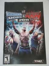 Playstation 2 - Wwe Smack Down Vs Raw 2011 (Replacement Manual) - $12.00