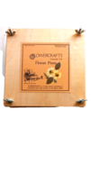Handmade Flower Press Manual 5 Layer Wood 8&quot; FLOWERCRAFTS Dried Flower P... - £23.56 GBP