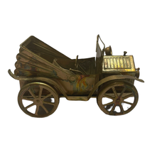 Music Box Vintage Metal Car Collectable Hand Crank Wind Up - £30.81 GBP