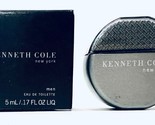 KENNETH COLE 0.17 oz / 5 ml Mini Eau De Toilette (EDT) Men Cologne Splash - $18.99