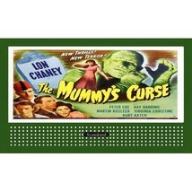 THE MUMMY&#39;S CURSE BILLBOARD INSERT for LIONEL 310 &amp; AMERICAN FLYER - £4.73 GBP