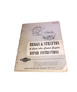 Briggs &amp; Stratton MS-3854 Repair Instructions 4 Cycle Air Cooled Engines - £21.82 GBP