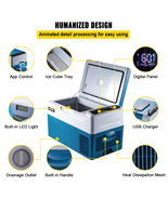 Portable Iceless Thermoelectric Cooler Refrigerator Portable Freezer Fri... - $322.78 CAD+