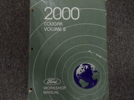 2000 Mercury Cougar Service Atelier Réparation Manuel Volume 2 Usine OEM Livre - £27.49 GBP