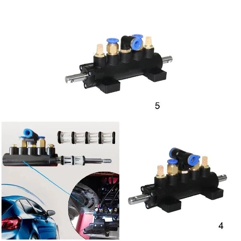 Air Control Five Way Foot Pedal Valve Wheel Repairing Tool for Tire Changer Ma - £15.80 GBP