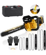 3-IN-1 Cordless Chainsaw for Dewalt 20V Max Battery, 12-Inch/ 8-Inch/ 6-... - $254.77 CAD
