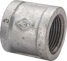 LOT (20) 1/2 INCH GALVANIZED PIPE THREADED COUPLING FITTINGS PLUMBING 6117667 - £40.76 GBP