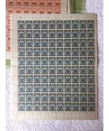 El Salvador Revenue: Timbre Municipal 1c American Bank Note Full Sheet W... - $21.48 CAD