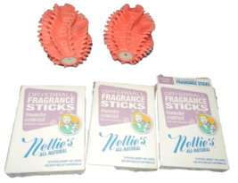 New Lot Nellie&#39;s Dryer Balls &amp; Fragrance Sticks Lavender - £27.62 GBP