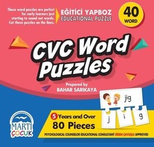 CVC Word Puzzles - Egitici Yapboz  - £11.63 GBP