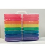 Recollections Photo Box &amp; Craft Keeper~Multicolor~Holds 4&quot;x6&quot; Photos - €20,78 EUR