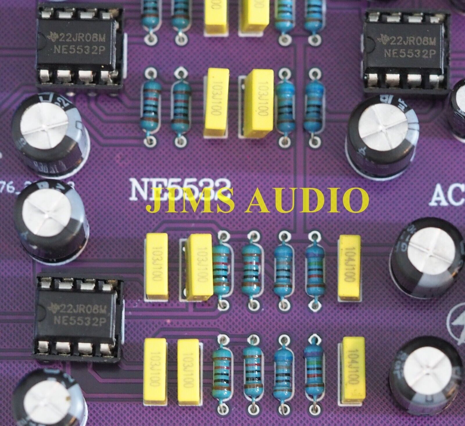 Linkwitz-Riley 12dB/Oct 2 ways electronic crossover board crossed at 1.6KHz - $9.49